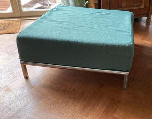 Hocker, Harvink om te stofferen, Huis en Inrichting, Banken | Bankstellen, Gebruikt, 75 tot 100 cm, Stof, Ophalen of Verzenden