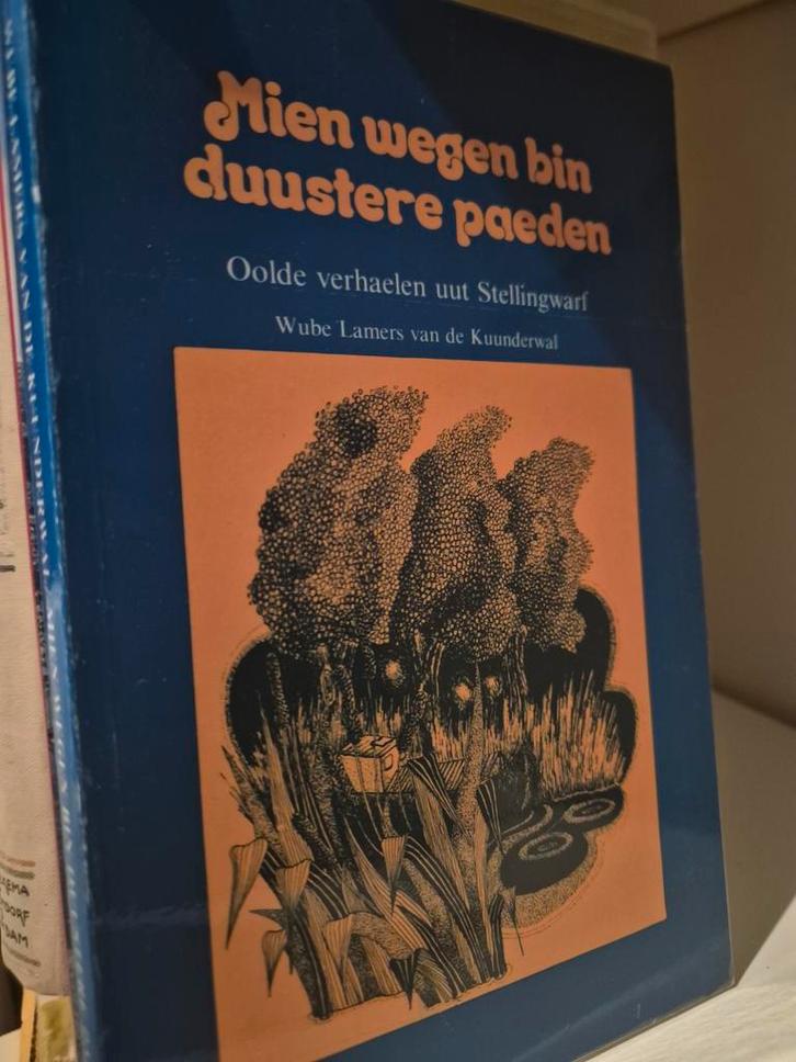 Mien wegen bin duustere paeden - Stellingwarf verhalen, Boeken, Streekboeken en Streekromans, Gelezen, Friesland, Ophalen of Verzenden