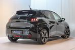 Peugeot e-208 EV GT Pack 50 kWh | PANO |, Stof, Gebruikt, Zwart, Zwart