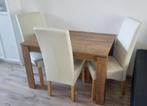Eetkamer tafel Gratis Moet Nu Weg, Huis en Inrichting, Complete eetkamers, Ophalen, Gebruikt, Minder dan 4 stoelen