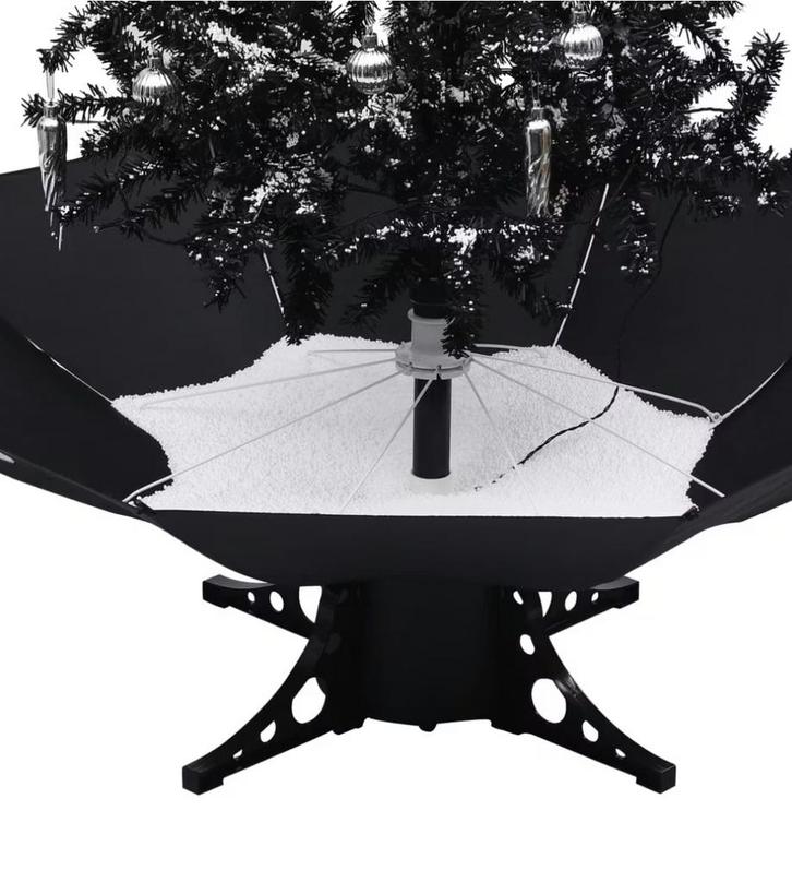 Sneeuwende kerstboom met verlichting, Diversen, Kerst, Gebruikt, Ophalen of Verzenden