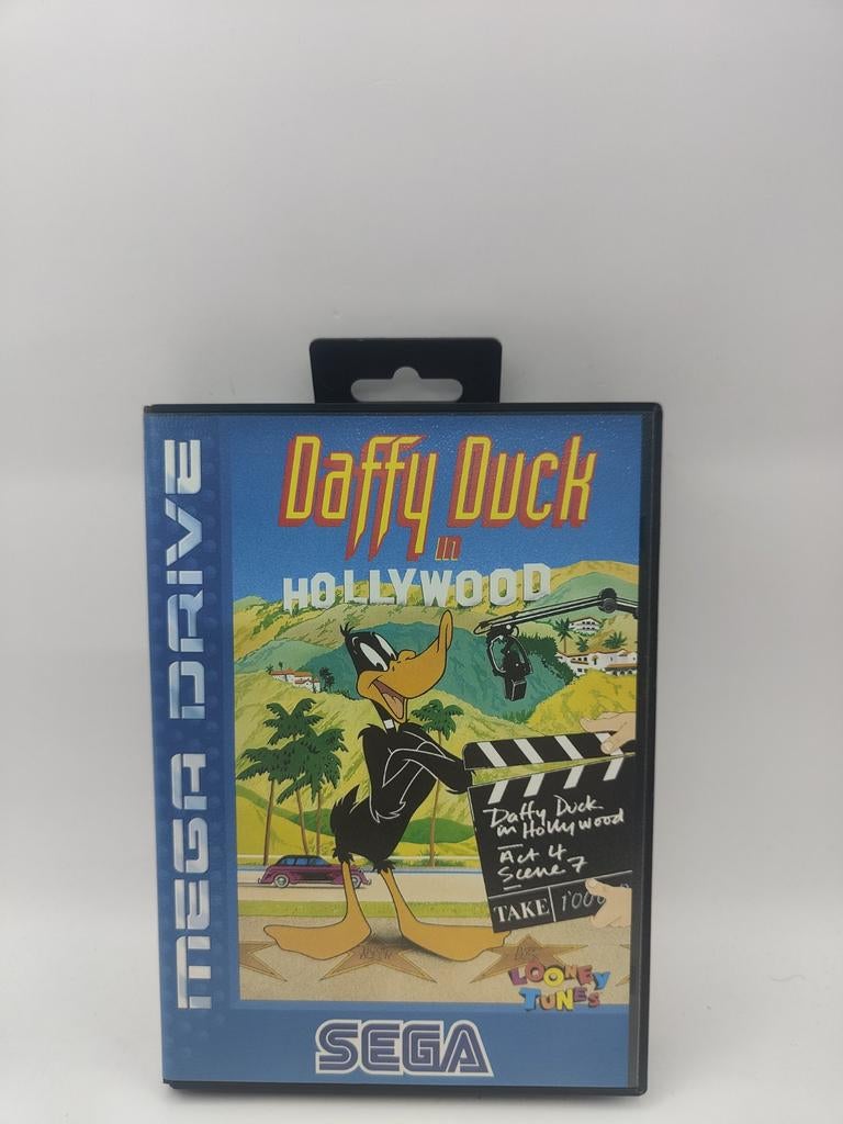 Daffy Duck in Hollywood - Sega Mega Drive, Spelcomputers en Games, Avontuur en Actie, 1 speler, Ophalen of Verzenden, Zo goed als nieuw