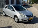 Opel Corsa 1.2-16V Edition NL AUTO NAP! Airco l Cruise l MTF, Voorwielaandrijving, Gebruikt, Zwart, 1229 cc