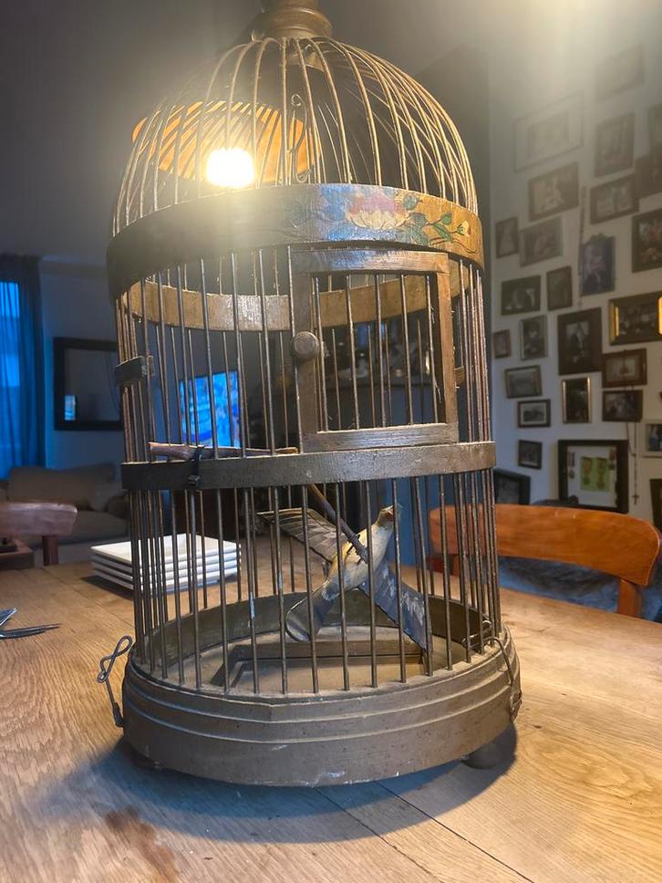 Antieke Vogelkooi - Decoratief, Antiek en Kunst, Antiek | Overige Antiek, Ophalen
