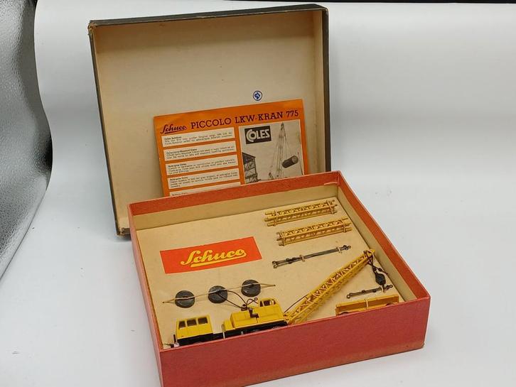 Schuco Coles kraan zeldzaam mint boxed., Hobby en Vrije tijd, Modelauto's | 1:87, Zo goed als nieuw, Bus of Vrachtwagen, Schuco