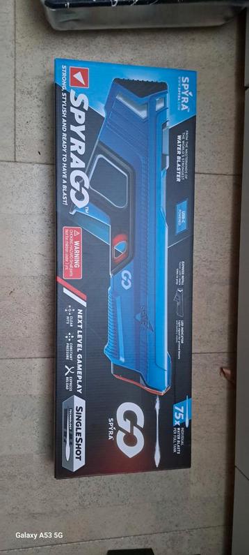 SpyraGo Elektrische Waterblaster - Nieuw in Verpakking beschikbaar voor biedingen