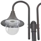 Paalverlichting tuin E27 220 cm aluminium brons 2-delig, ,, Ophalen of Verzenden, ,, ,