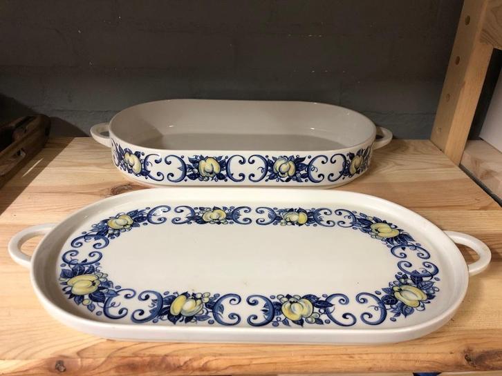 Serveer schalen villeroy & Boch vintage WD-028, Huis en Inrichting, Keuken | Servies, Zo goed als nieuw, Schaal of Schalen, Overige stijlen