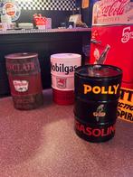 Vintage olietonnen, Ophalen of Verzenden, Zo goed als nieuw