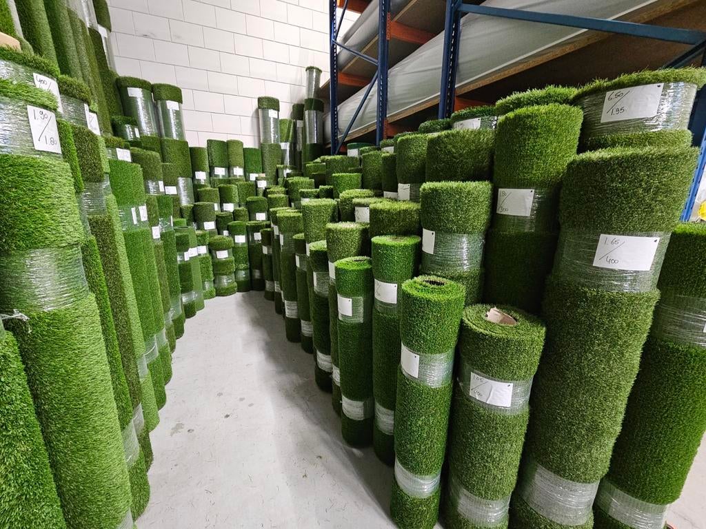 Kunstgras coupons nieuw vanaf €5,95 per m2, Tuin en Terras, Gras en Kunstgras, Ophalen of Verzenden, Nieuw, 20 m² of meer