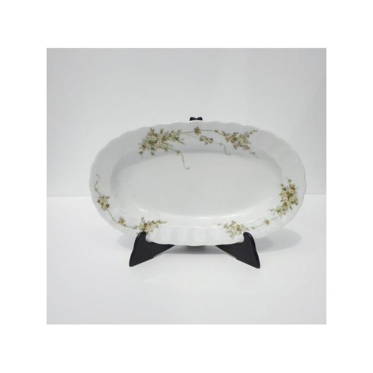 2 Eschenbach groene rank vleesschaaltjes ovaal, Antiek en Kunst, Antiek | Servies los, Ophalen of Verzenden