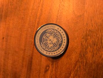 Pin- United Nations Command beschikbaar voor biedingen