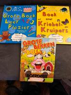 3 Leuke Kinderboeken - Leerzaam & Plezier!, Ophalen, Zo goed als nieuw, Uitklap-, Voel- of Ontdekboek, 2 tot 3 jaar