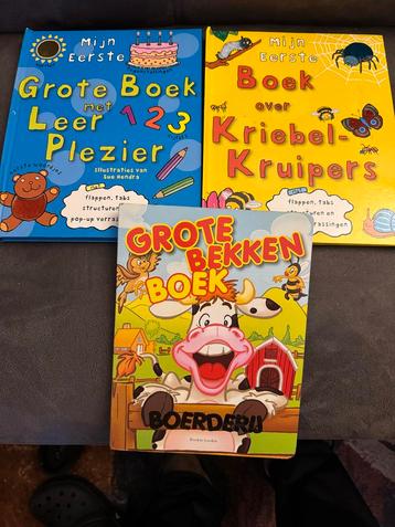 3 Leuke Kinderboeken - Leerzaam & Plezier! beschikbaar voor biedingen