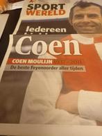 Ad sportwereld 5-1-2011. Coen Moulijn, Ophalen of Verzenden, Nieuw, Feyenoord, Overige typen