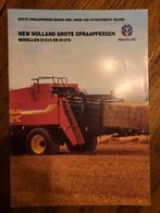Tractor folder New Holland grote opraappersen D1010 D1210, Boeken, Catalogussen en Folders, Ophalen of Verzenden, Zo goed als nieuw