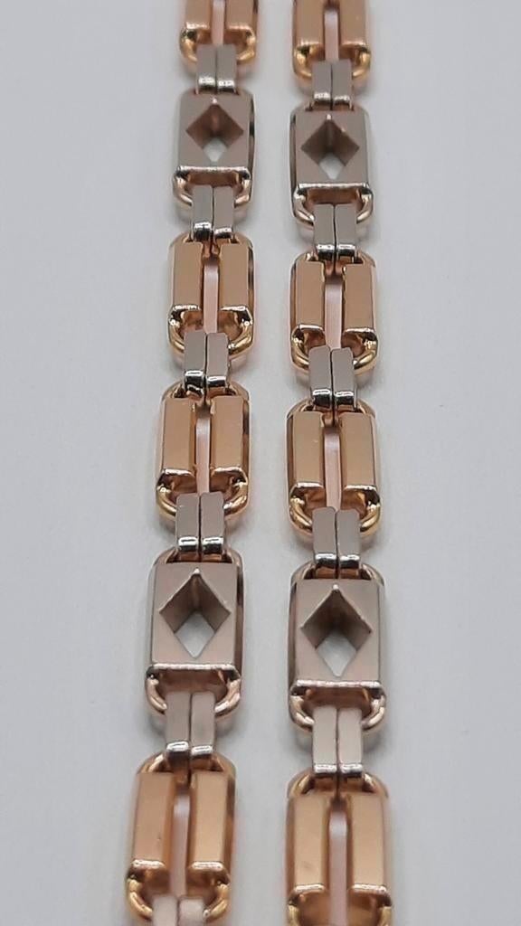 gouden ketting 18kt, Www.bredajuwelier.nl, Nieuw, Ophalen of Verzenden, Www.bredajuwelier.nl