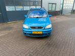 Opel Zafira 2.0 16vTurbo OPS 7 Pers 2004 Blauw airco 7 Pers, Auto's, Opel, Voorwielaandrijving, 1998 cc, 4 cilinders, Blauw