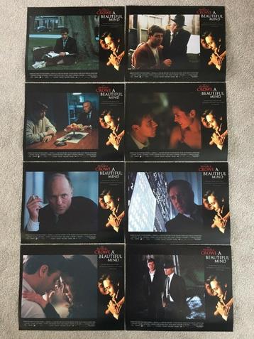 A   BEAUTIFUL   MIND      lobbycard set. beschikbaar voor biedingen