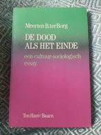 Meerten B. Ter Borg - De dood als het einde, Boeken, Politiek en Maatschappij, Ophalen of Verzenden, Zo goed als nieuw, Borg