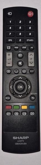 Sharp afstandsbediening, Ophalen of Verzenden, Gebruikt, Origineel, Tv