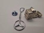 oude mercedes trucks sleutelhanger speldje miniatuur, Ophalen of Verzenden, Gebruikt, Auto's