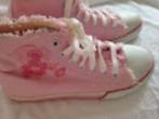 Sneakers canvas met bloem Bonaparte (NNG), Nieuw, Ophalen of Verzenden, Sneakers of Gympen, Roze