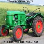 Boeken Deutz D15, D25, D30, D40, D50 en D55 op CD!, Ophalen of Verzenden, Nieuw, Tractor en Landbouw