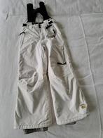 Witte skibroek mt 116, Falcon, Broek, Gebruikt, Verzenden, Falcon