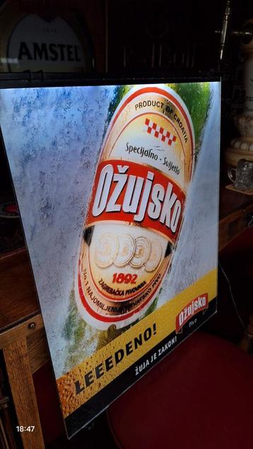 Ožujsko Lichtreclame horeca  Zeldzaam! beschikbaar voor biedingen