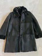 Leer jas maat 38/40, Ophalen of Verzenden, Zo goed als nieuw, Zwart