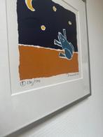 Hans Innemee - Blauwe Kikker - Zeefdruk, Ophalen of Verzenden