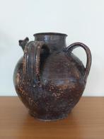 Prachtig gepatineerde antieke franse walnoot olie kruik, Antiek en Kunst, Verzenden