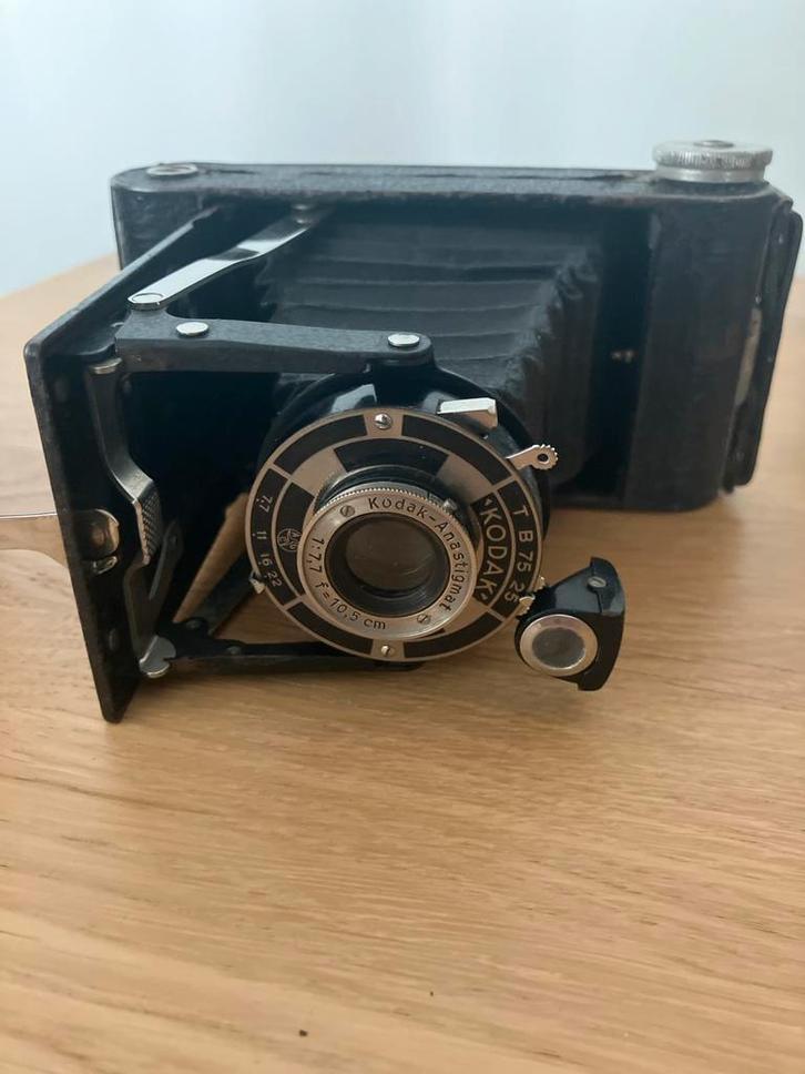Vintage Kodak TB 75 25 Balgcamera, Antiek en Kunst, Antiek | Overige Antiek, Ophalen of Verzenden