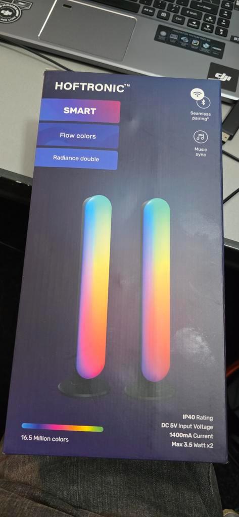Hoftronic Smart Flow Colors LED Lampen - Nieuw!, Huis en Inrichting, Lampen | Hanglampen, Ophalen of Verzenden
