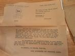 Oude brieven scheepvaart 1963, Postzegels en Munten, Brieven en Enveloppen | Buitenland, Ophalen of Verzenden, Brief