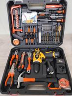 DW gereedschapskoffer 117 delig , incl. accu-schroefmachine!, Doe-het-zelf en Verbouw, Ophalen of Verzenden, Gevuld, Nieuw