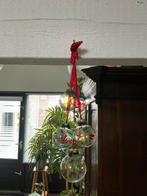 Vintage tros kerstballen aan linten, Ophalen, Gebruikt