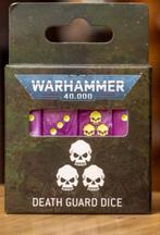 Warhammer 40k Death Guard DG Dice dobbelstenen, Hobby en Vrije tijd, Wargaming, Ophalen of Verzenden, Zo goed als nieuw, Figuurtje(s)
