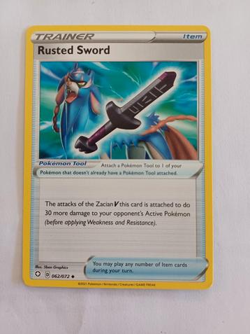Pokemon Rusted Sword 062/072 - Shining Fates beschikbaar voor biedingen