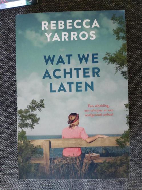 Wat we achterlaten - Rebecca Yarros - Roman, Boeken, Romans, Zo goed als nieuw, Nederland, Ophalen of Verzenden