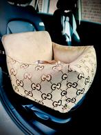 Luxe Handgemaakte Autostoel voor Honden Gucci, Ophalen of Verzenden, Nieuw