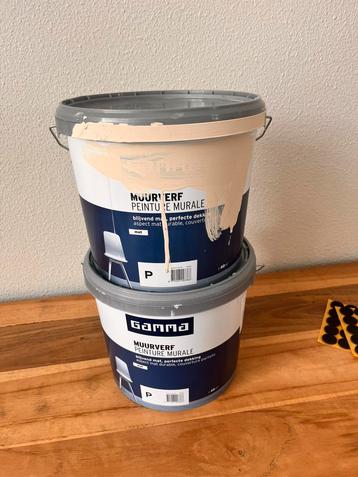 7,5 liter muurverf kleur Chai Latte  ‍  beschikbaar voor biedingen