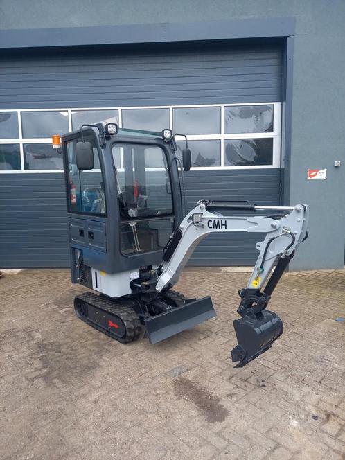 Minigraver AHT13 1.3tons., Zakelijke goederen, Machines en Bouw | Kranen en Graafmachines, Graafmachine, Ophalen of Verzenden