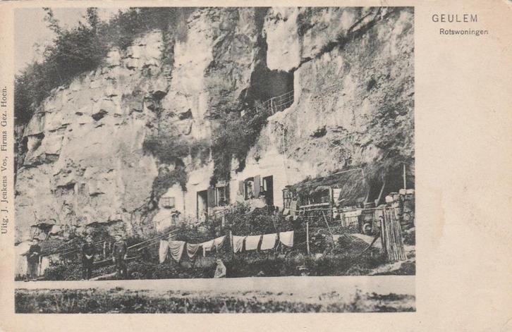 GEULEM Rotswoningen, Verzamelen, Ansichtkaarten | Nederland, Ongelopen, Limburg, Voor 1920, Verzenden