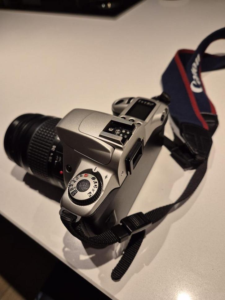 Canon EOS 300 Analoge Spiegelreflexcamera met Tas, Audio, Tv en Foto, Fotocamera's Analoog, Gebruikt, Spiegelreflex, Canon, Ophalen