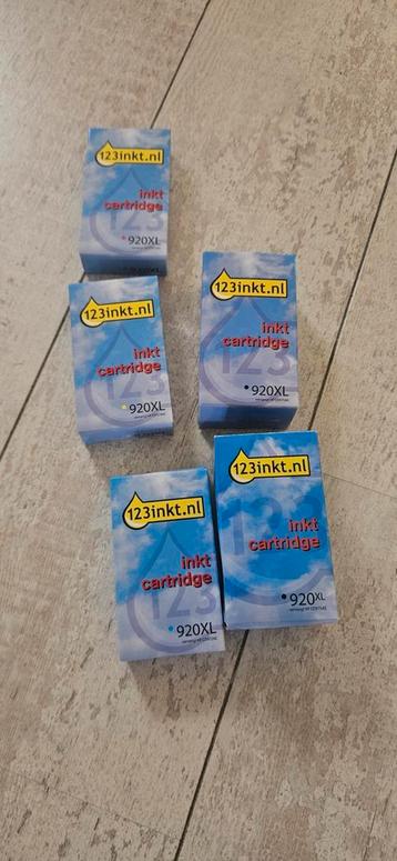 Cartridges 920XL  beschikbaar voor biedingen