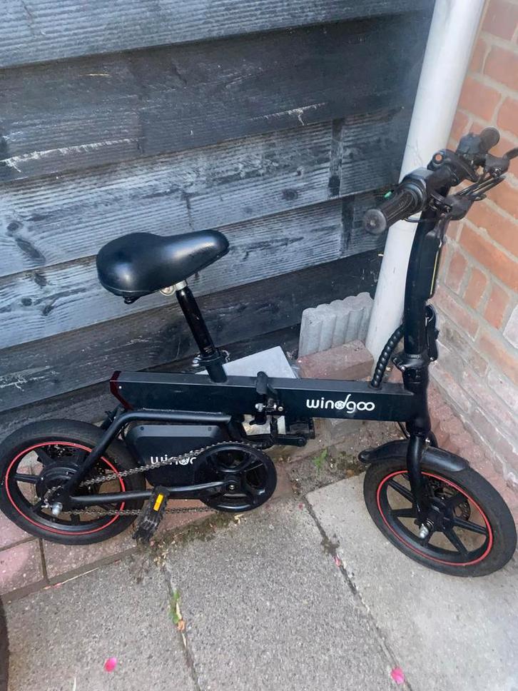 Windgoo B20 Elektrische Fiets - Compact & inklapbaar., Fietsen en Brommers, Fietsen | Vouwfietsen, Gebruikt, Overige merken, Ophalen of Verzenden