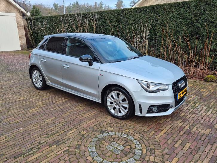 Audi A1 1.6 TDI 105pk 2013 Grijs S Line, Auto's, Audi, Bedrijf, Te koop, A1, ABS, Airbags, Airconditioning, Bluetooth, Boordcomputer