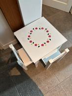 Peuter Tafel met 2 Stoeltjes, Kinderen en Baby's, Kinderkamer | Tafels en Stoelen, Ophalen, Gebruikt, Tafel(s) en Stoel(en)